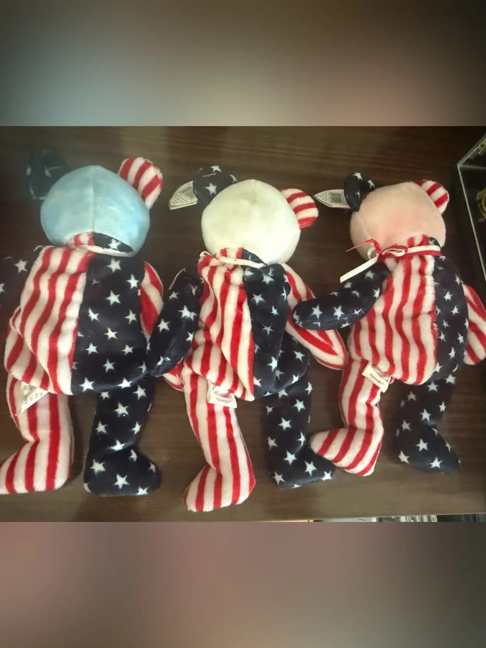 Complete Set of 3 Ty Beanie Babies 